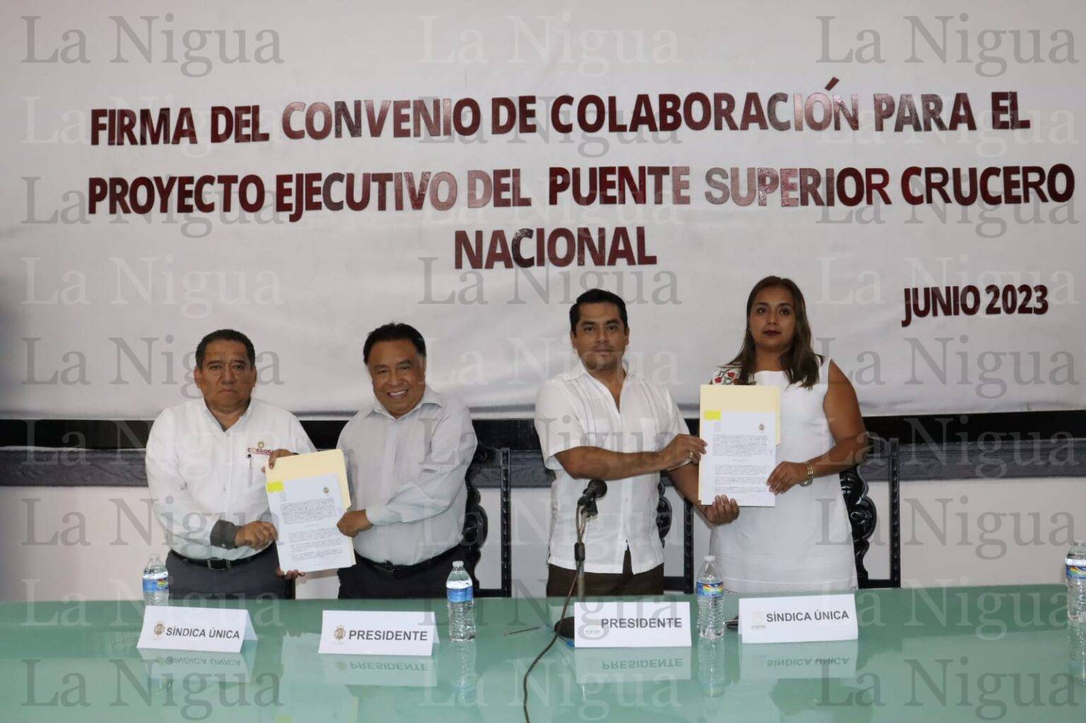 Firma Fortín y Córdoba Convenio de Colaboración para la elaboración del Proyecto Ejecutivo del Paso Superior Vehicular