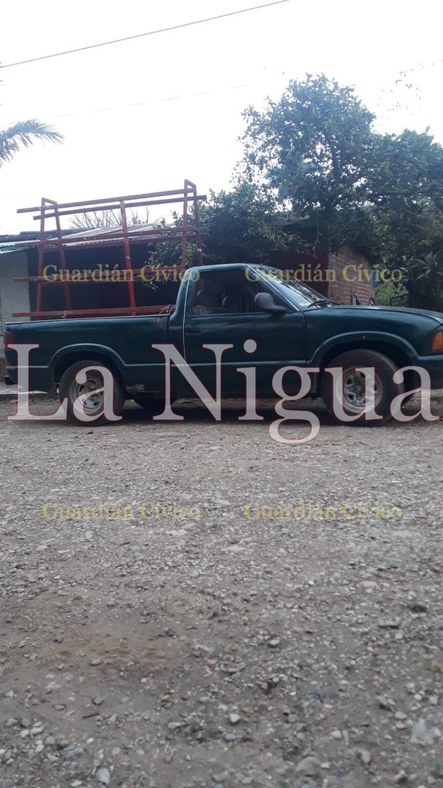 Se roban camioneta en Fortín