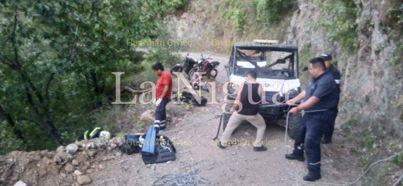 Padre de familia cae a un barranco en Parque Los Troncones