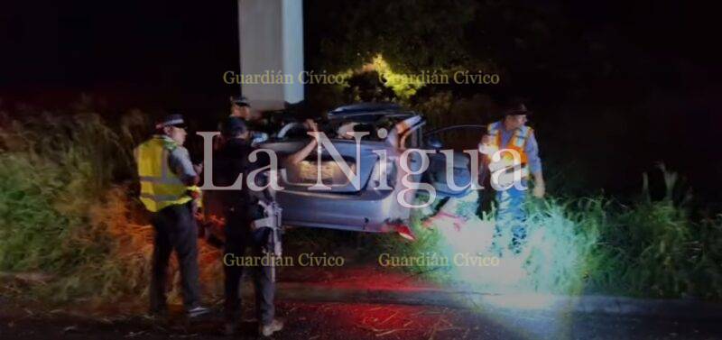 Un muerto y tres lesionados en accidente en la autopista Cardel- Veracruz