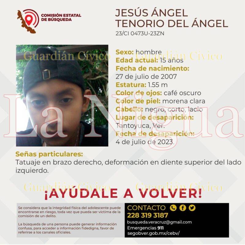 Menor reportado como desaparecido es localizado sano y salvo