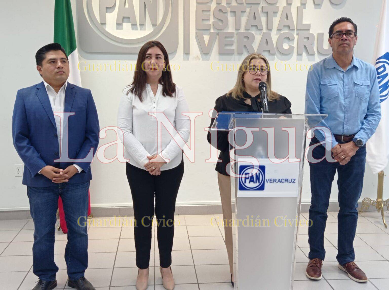 PAN repudia amenaza los derechos civiles de los veracruzanos