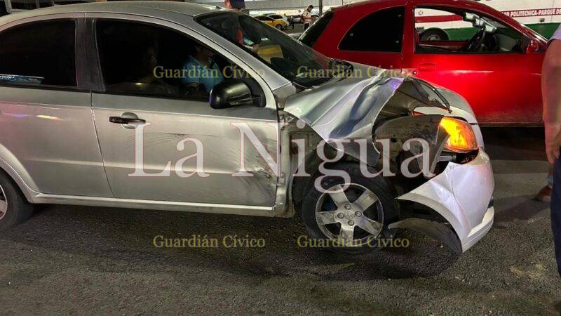 Carambola deja un detenido y daños por varios miles de pesos