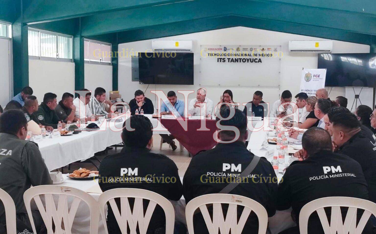 FGE participa en reunión de trabajo con mandos de la SSP