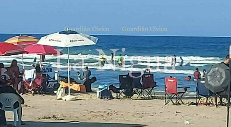 Estaba ahogado pero en alcohol