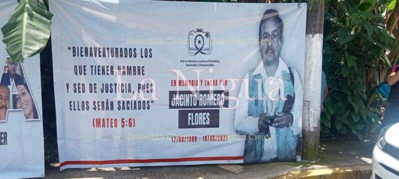 A DOS AÑOS DE SU MUERTE FAMILIARES DE JACINTO ROMERO FLORES RINDEN HOMENAJE SIMBÓLICO