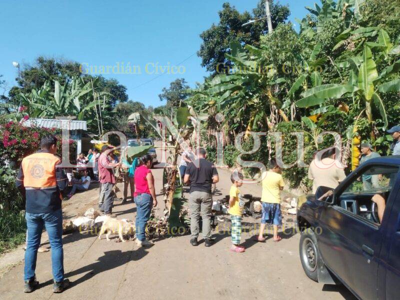 Cerrada carretera que conduce a Ojo de Agua por trabajos de reparación