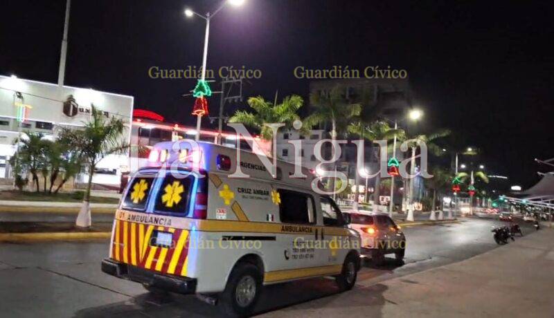 Cuerpos de emergencia buscan en el rio Tuxpan a una persona, que cayó en dicho afluente natural