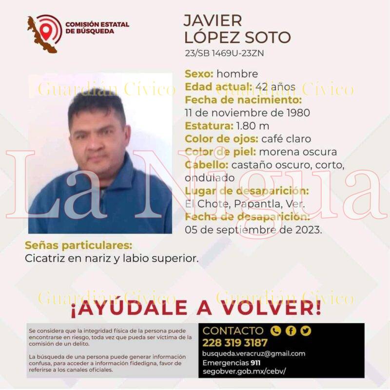 Angustia entre amigos y familiares por un papanteco desaparecido