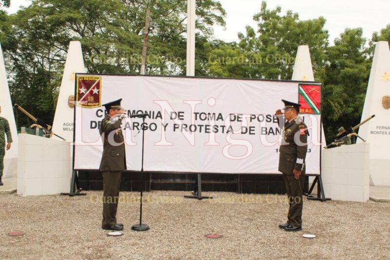 Cambian al comandante del 51 Batallón de Infantería en el norte de Veracruz