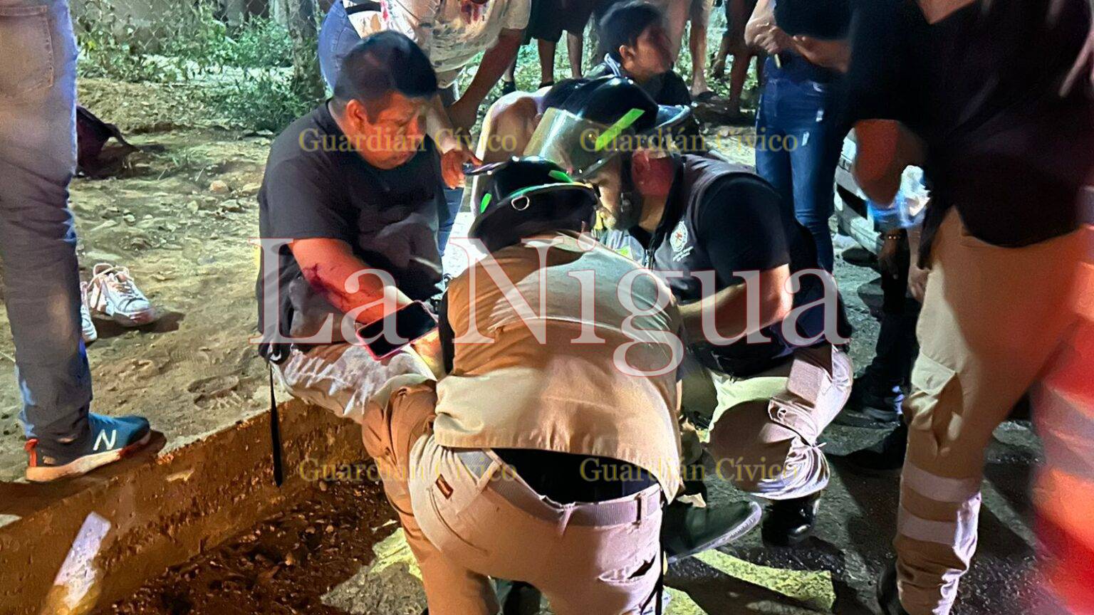 CARRETERAZO DEJA UN MUERTO Y OCHO HERIDOS