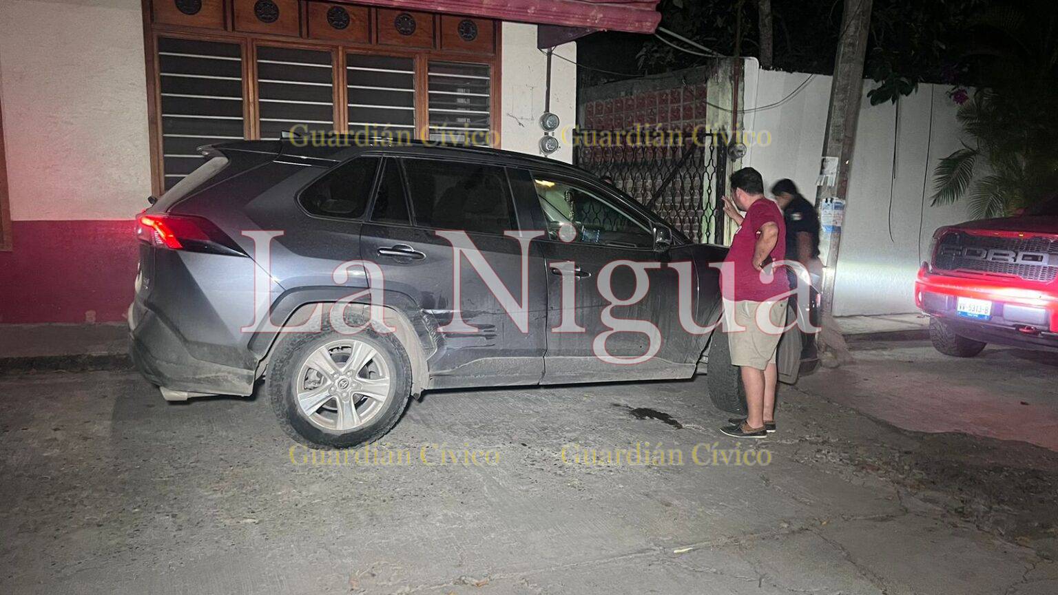 Conductor provoca choque y huye; fue intervenido