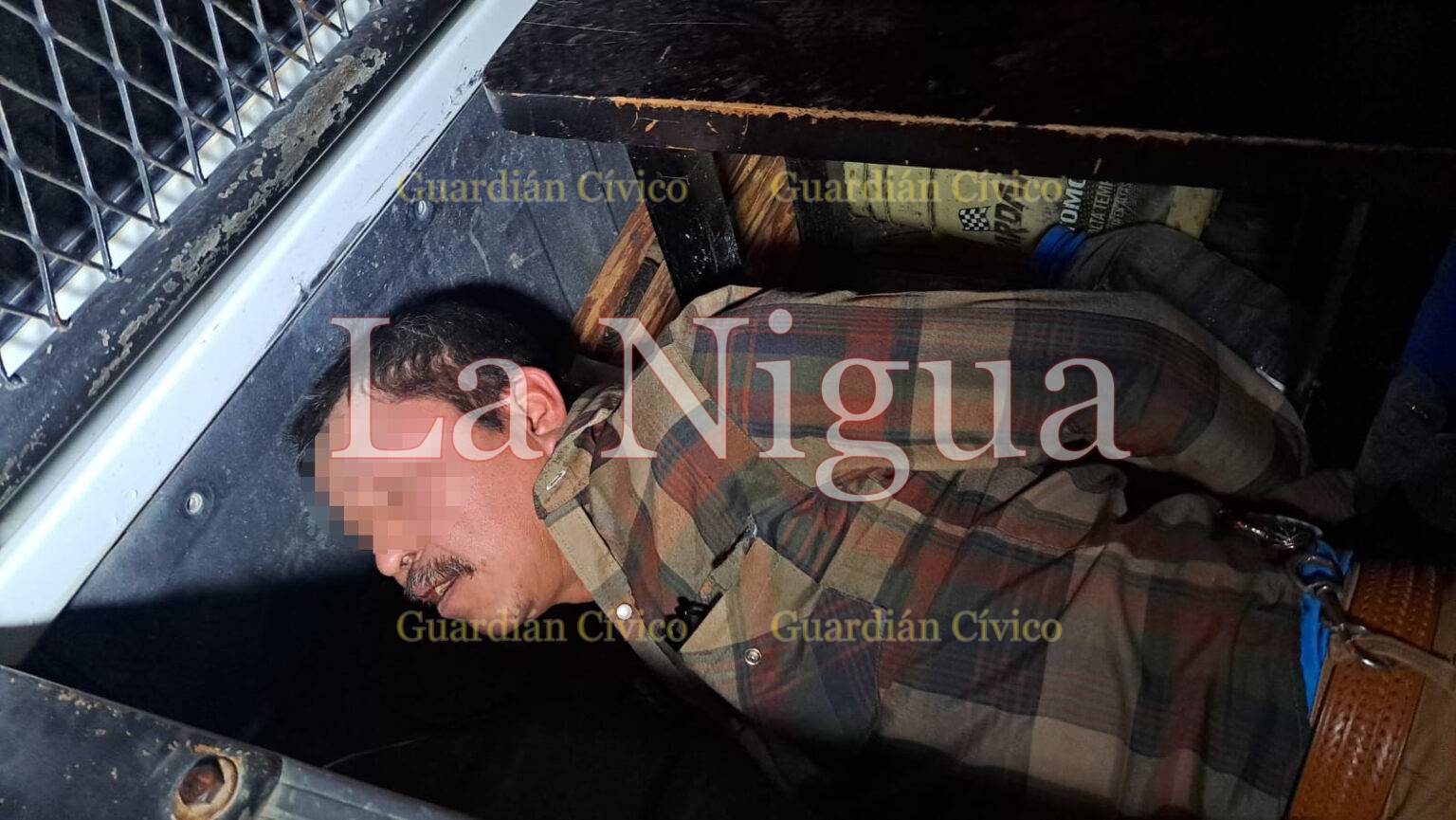 Ebrio motociclista terminó en la cárcel