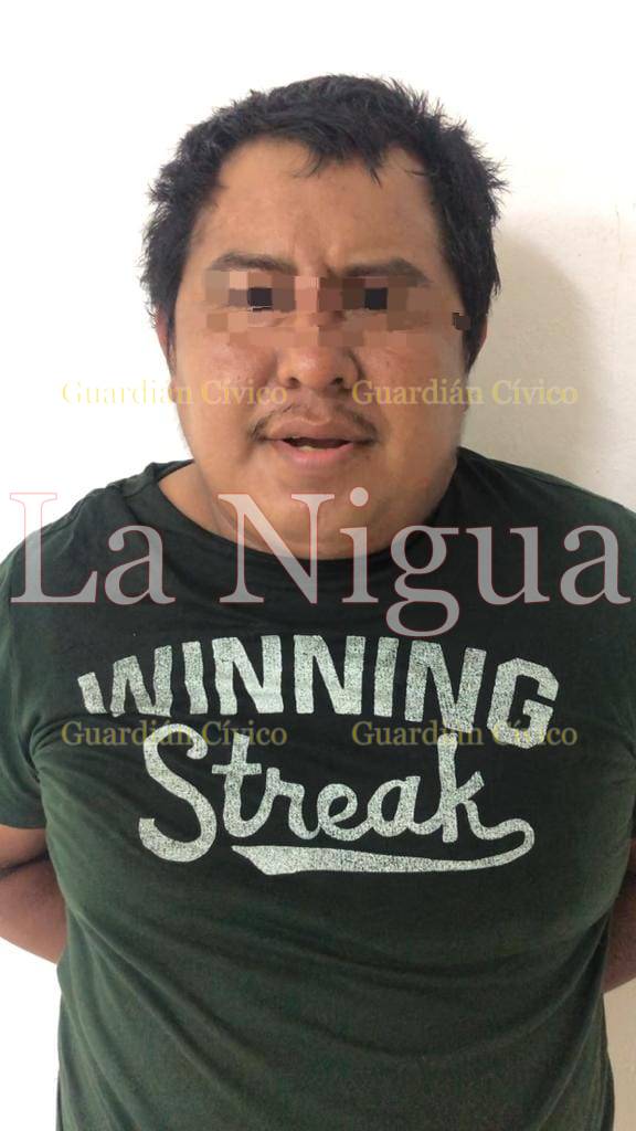 Detienen preventivos papantecos a otro narcomenudista