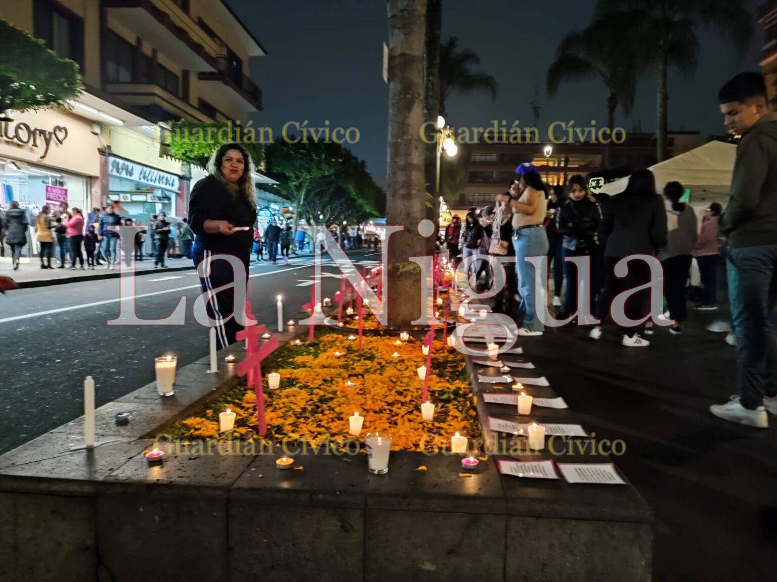 Recuerdan a las muertas por feminicidio en Orizaba.