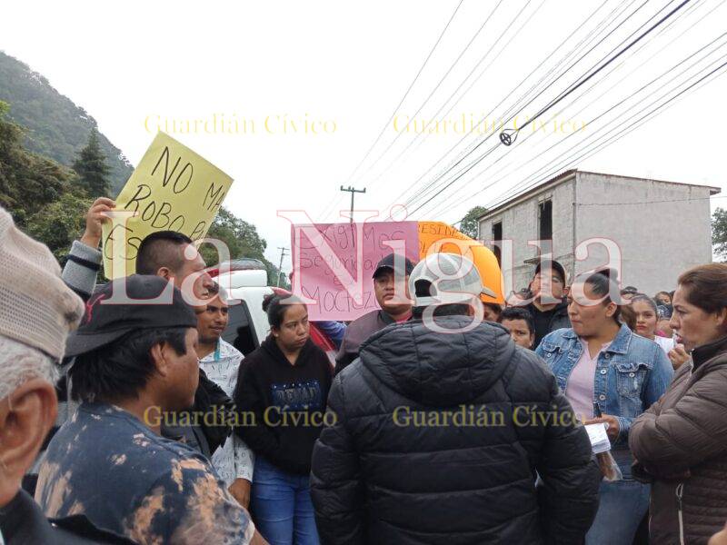 Piden mayor seguridad para estudiantes en Coacoatzintla