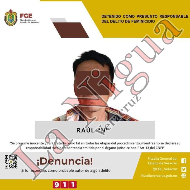 Capturan a feminicida de conserje y su hija