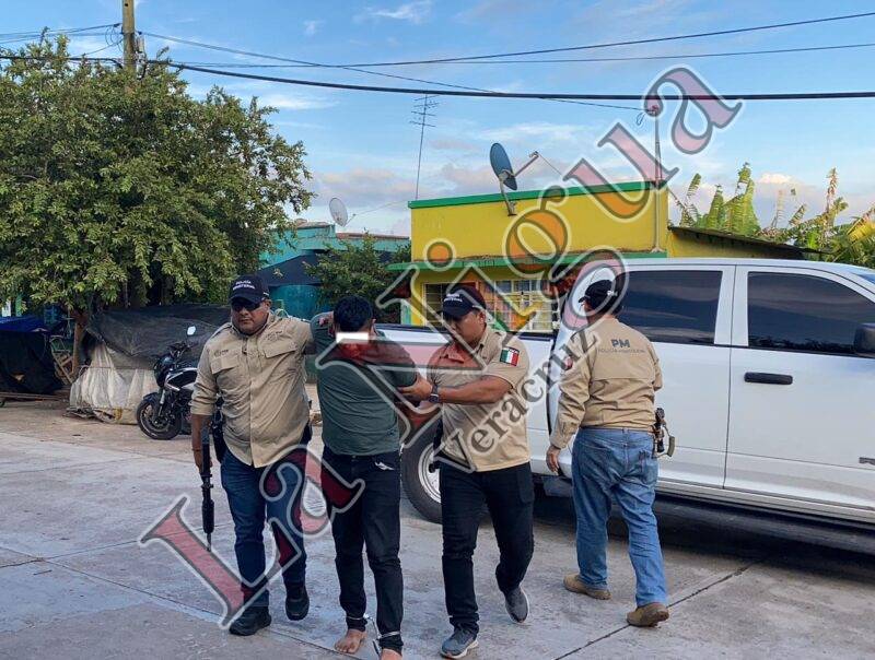 Captura Policía Ministerial de Acayucan a presunto secuestrador del sur de Veracruz.