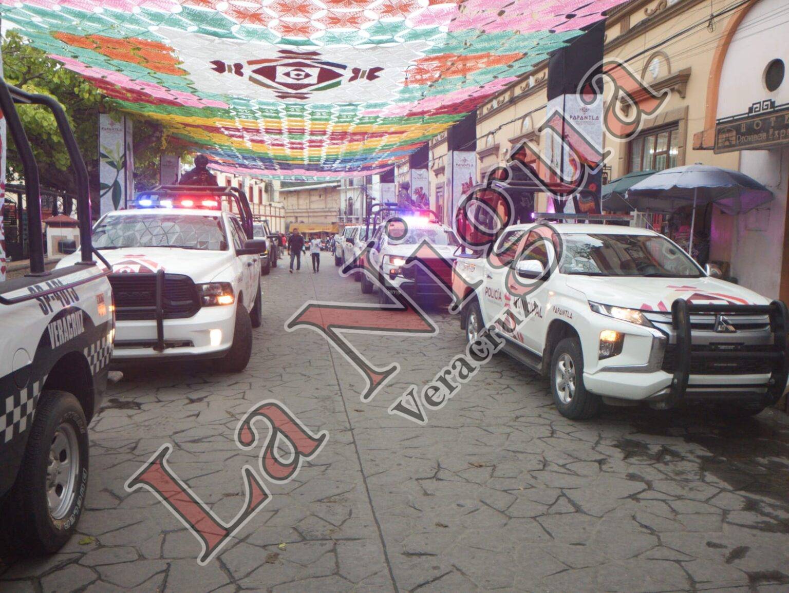 Refuerzan operativos por fiestas decembrinas en Papantla