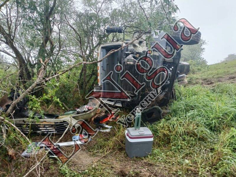 Vuelcan centroamericanos que llevaban sus unidades de Texas hasta Honduras