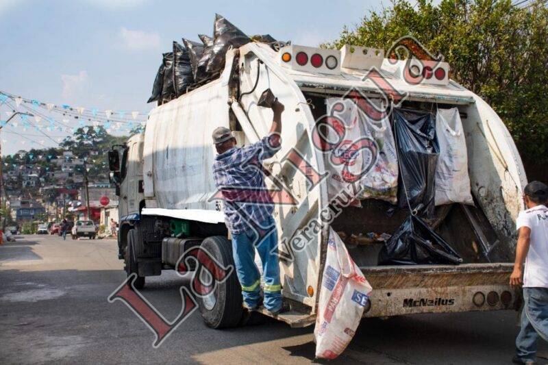 Suspenderá Limpia Pública servicio de recolección en cinco rutas diurnas del jueves