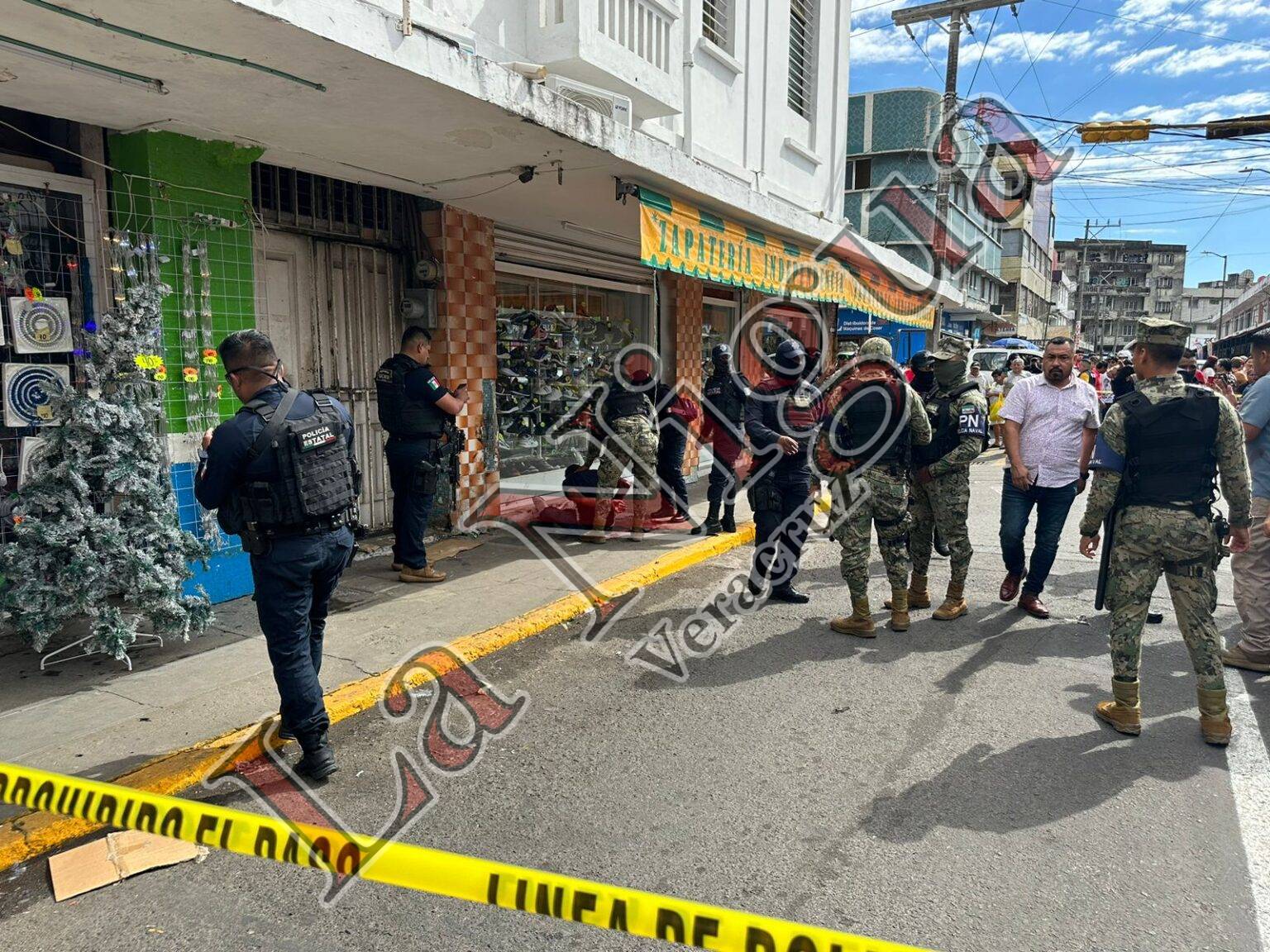 Sujeto recibe golpiza tras intentar asaltar a  una persona