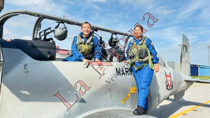 Orgullo de Papantla, primera piloto en volar un TEXAN-T-6C del Sector Naval
