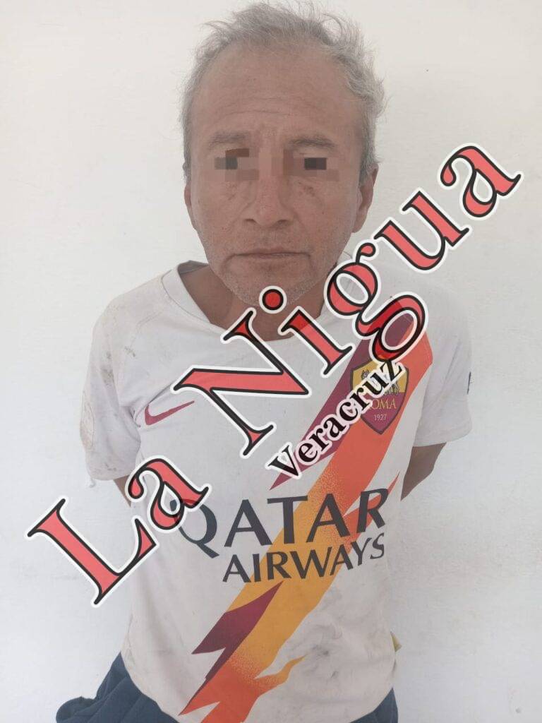 Detienen preventivos a “peligroso” delincuente, dedicado a robar casilleros metálicos en Papantla