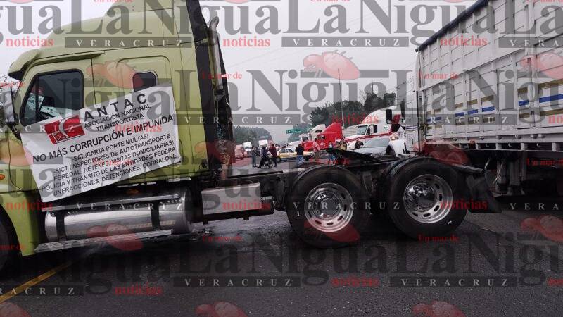 Comienza paro nacional de transportistas