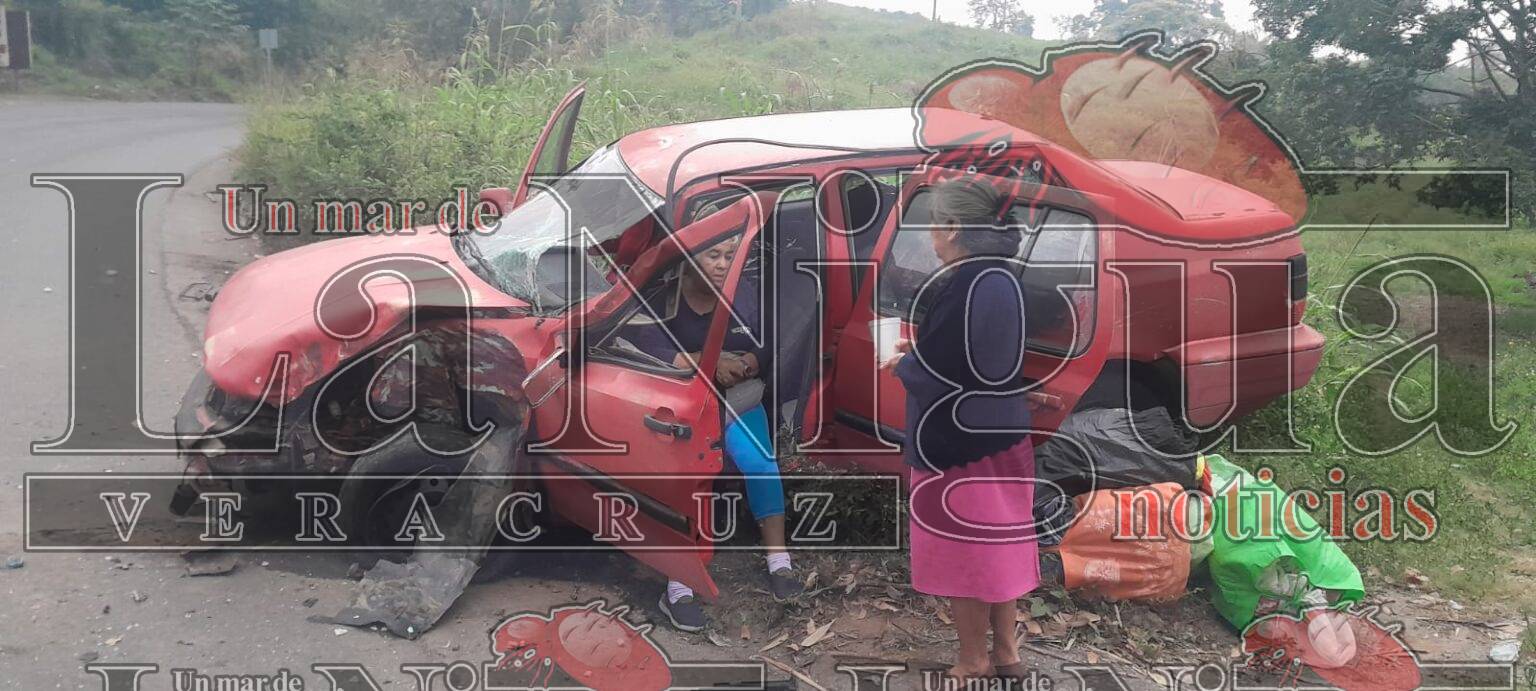 Accidente en Chiquihuite: Cañero contra Jetta