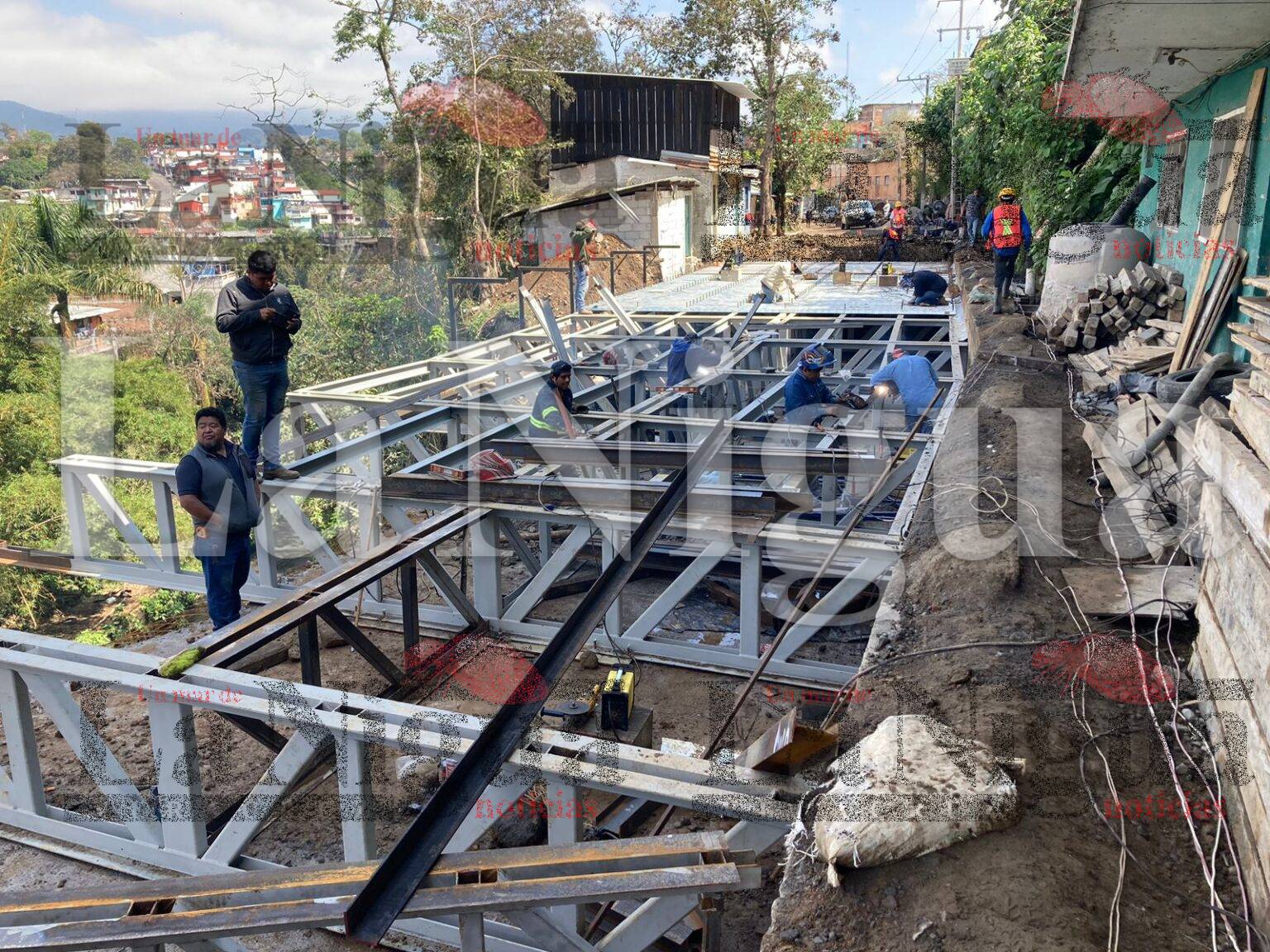 En la segunda semana de marzo entregará obra del muro en la “ex vía del Huatusquito”