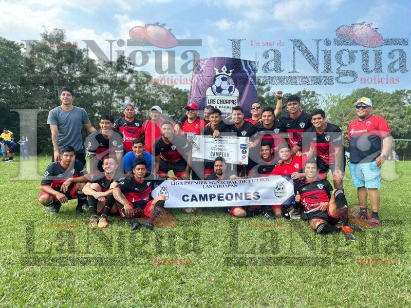 Iconagol es campeón de Copa de la Liga Premier de Las Choapas