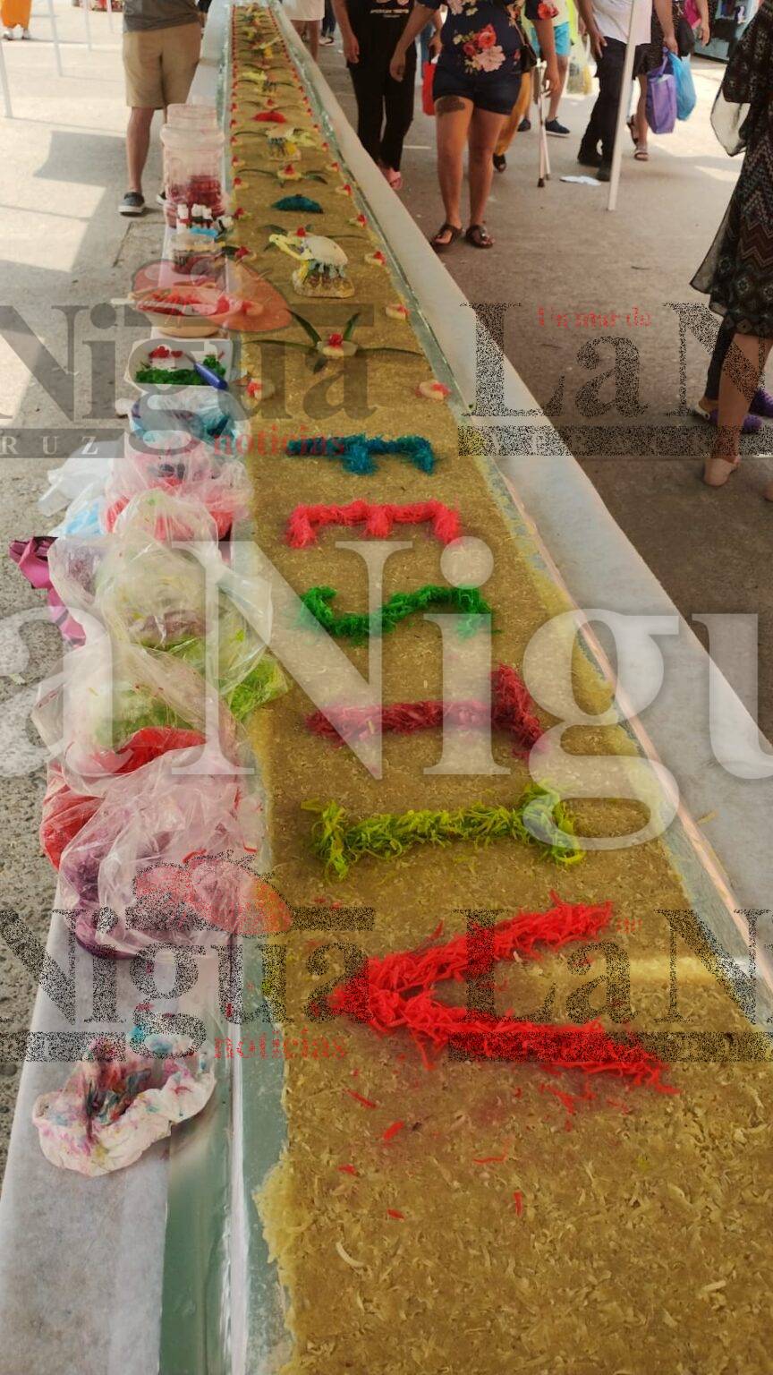 Impone, Tecolutla un nuevo récord dentro de la Cocada Mas Grande del Mundo