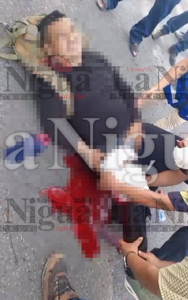 Lo balean para quitarle su moto en Comalcalco, Tabasco