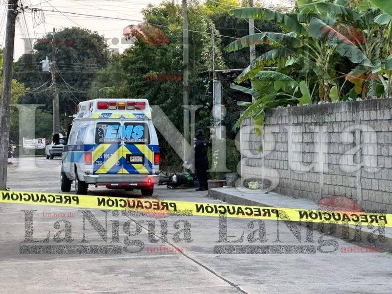 Dan muerte a balazos a motociclista en Álamo