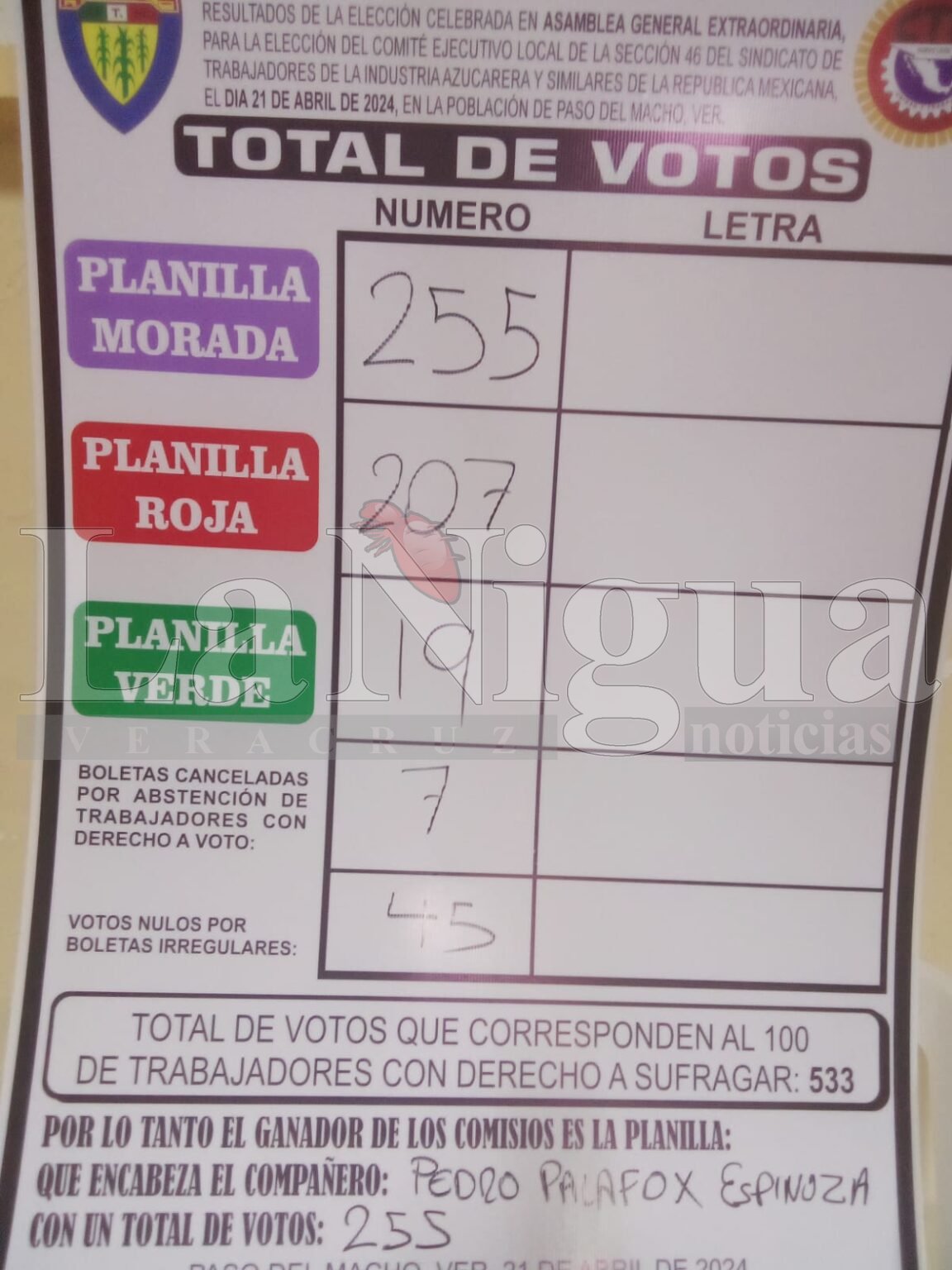 Gana Pedro Palafox Secretaria General de Cepsa