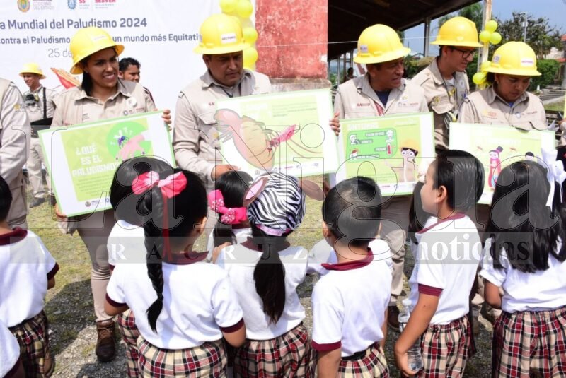 Es Fortín sede de evento para concientizar sobre el paludismo