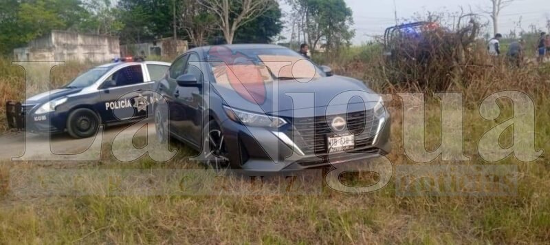 Hallan cuerpo sin vida en cajuela de vehículo abandonado en Cárdenas, Tabasco