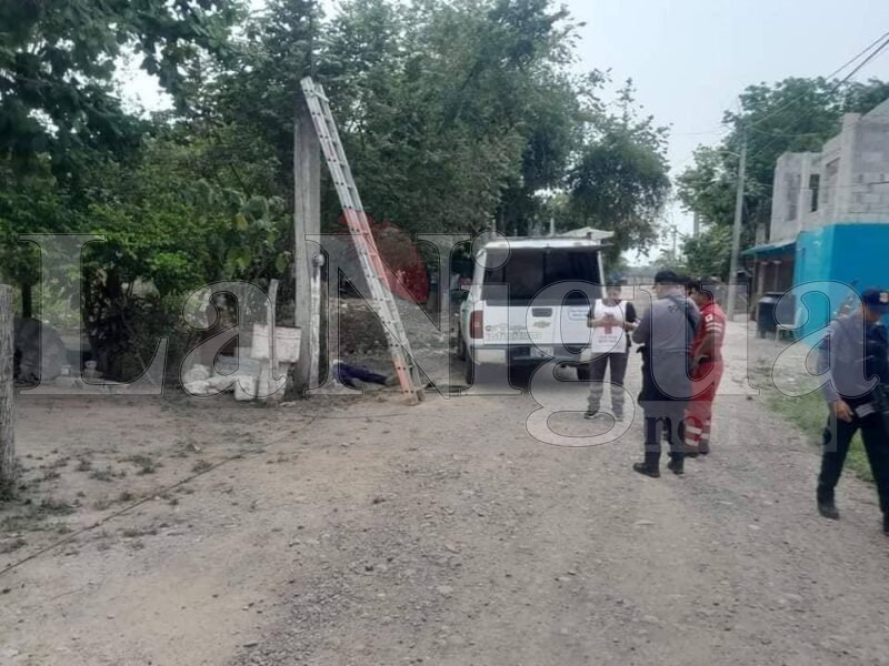 Muere trabajador de Telmex tras caer de su escalera