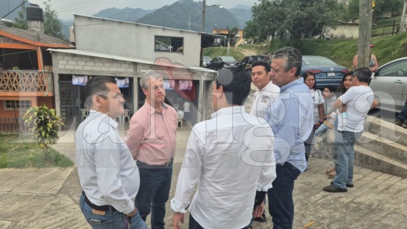 Recorren Max Zanatta y líderes panistas Alpatláhuac