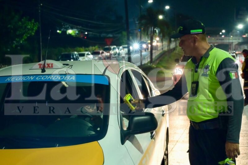 Multan a 20 conductores en el operativo de alcoholímetro