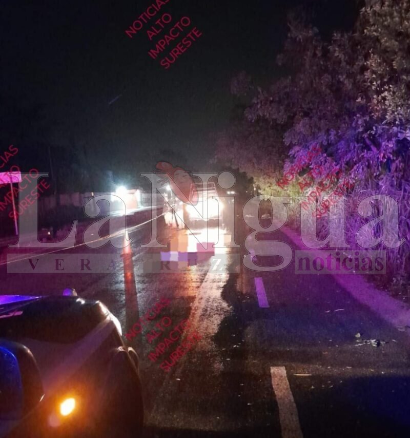 Muere atropellado en la vía corta Comalcalco-Cunduacan