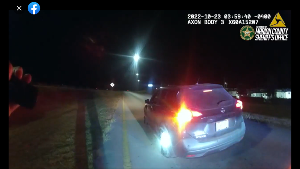 Hombre que conducía todoterreno sin dos neumáticos dijo que se debía a una actividad paranormal