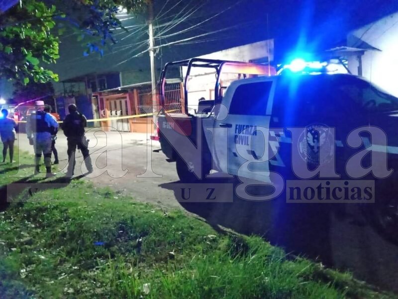 BALACERA EN LA COLONIA PROGRESO Y PAZ DE COATZACOALCOS