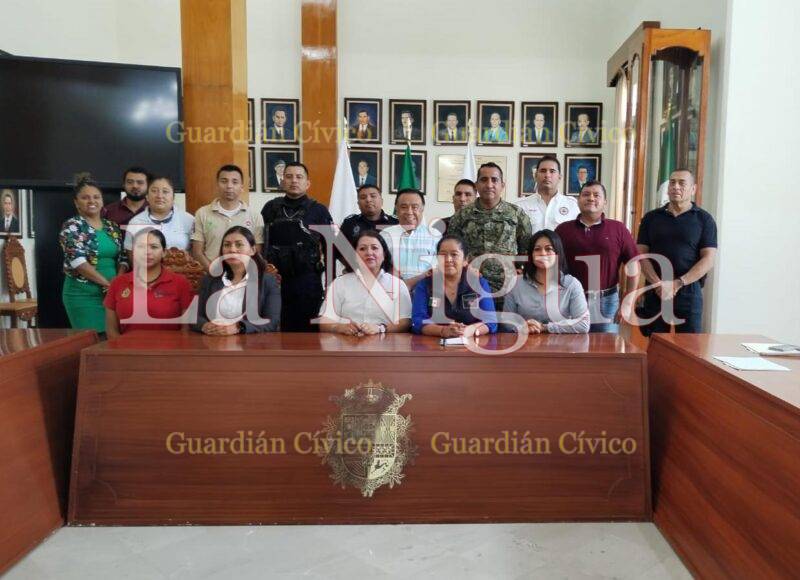 Coordinan acciones y estrategias ante receso escolar en Mesa de Seguridad por la Paz