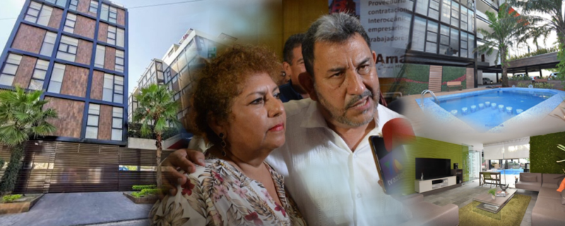 La esposa fifí de Amado y el depa con renta de 55 mil pesos