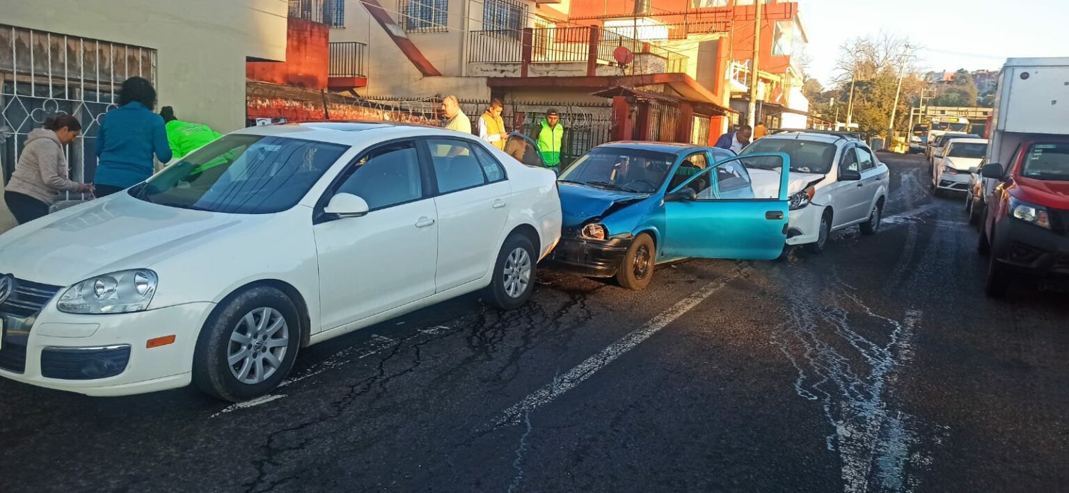Carambola deja una persona lesionada