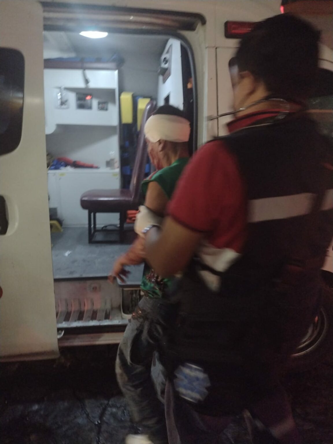 Agreden a parroquiano en pleno centro de Papantla