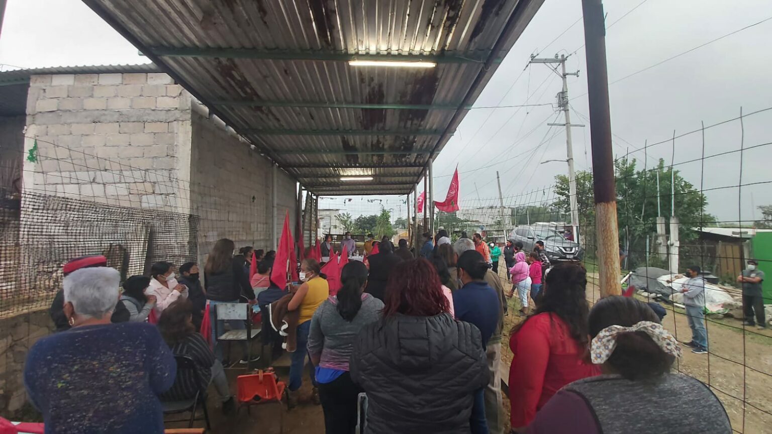 Colonia Antorchista dispuesta a legalizar su terreno