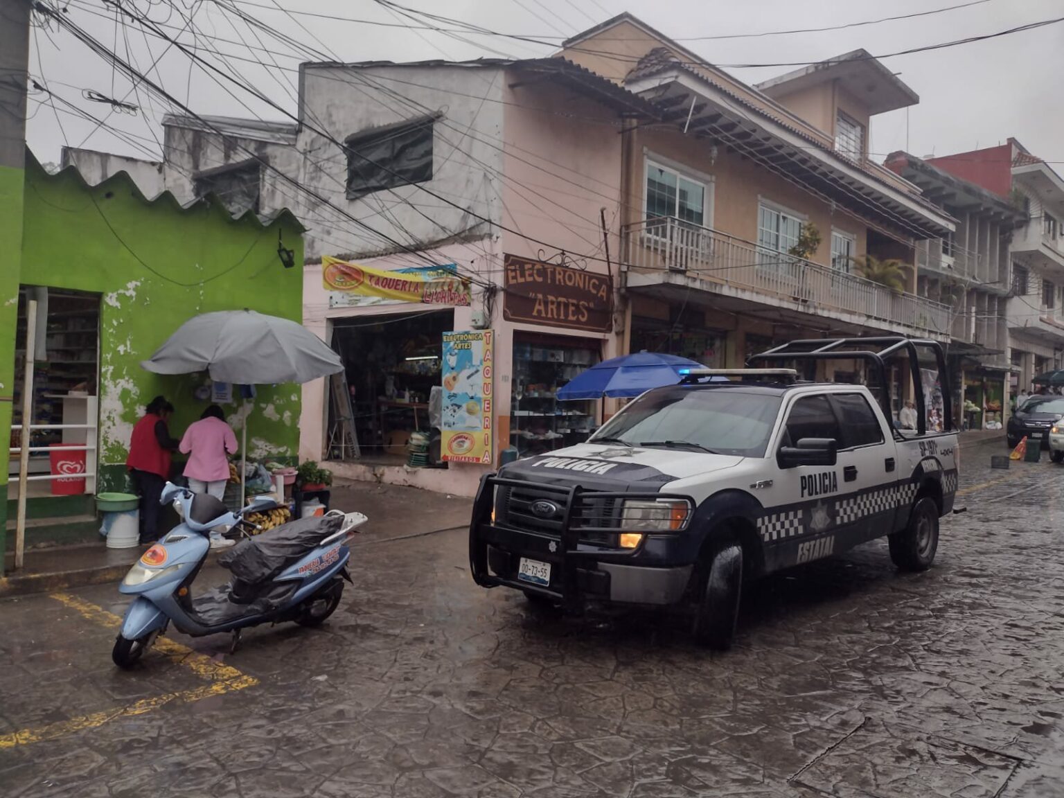 Saquean consultorio de fisioterapia en Papantla